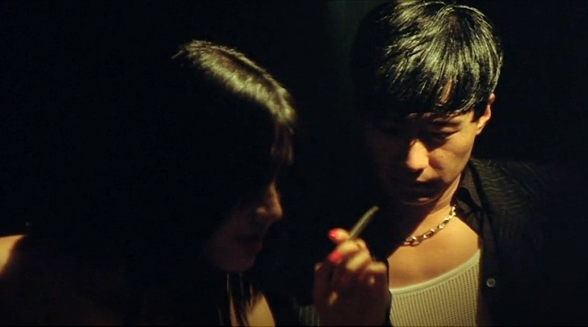 Leon Lai and Michelle Reis in "Fallen Angels" (1995)
