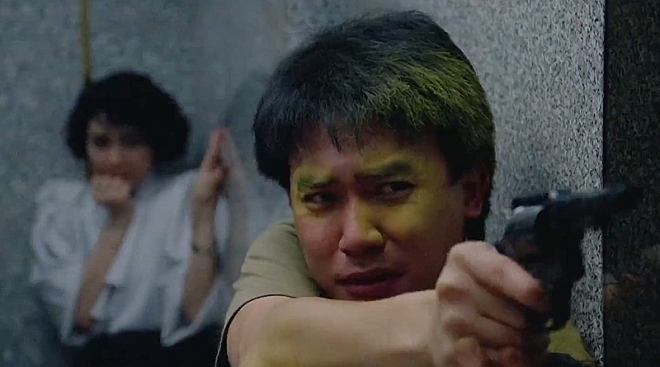 Tony Leung Chiu-Wai as Ah Sai in "People's Hero" (1987)