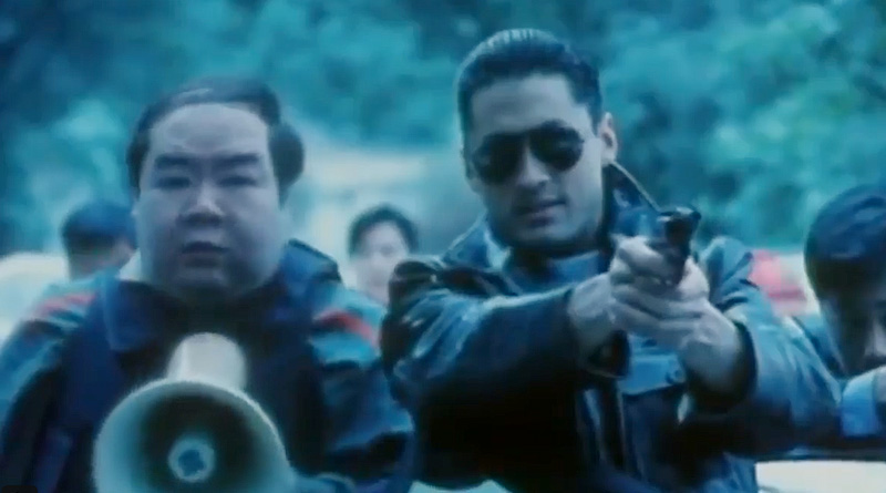 Kent Cheng and Michael Wong in "The Log" (1996)