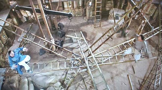 The famous ladder fight in "Once Upon A Time In China" (1991)