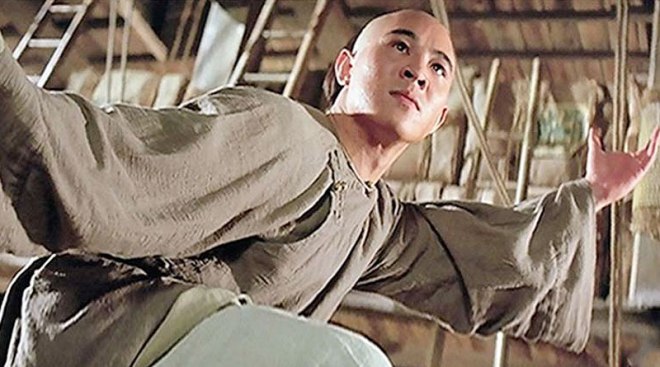 Jet Li in "Once Upon a Time in China" (1991)