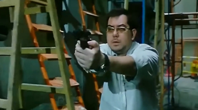 Anthony Wong in "Option Zero" (1997)